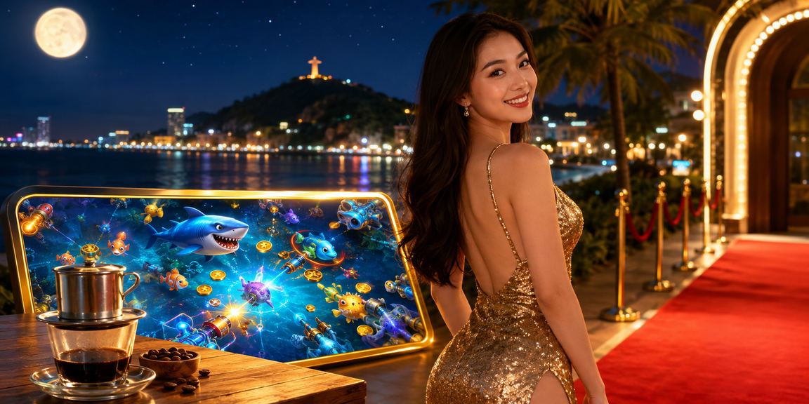 Phong cảnh Vũng Tàu với biển và phong cách giải trí sôi động